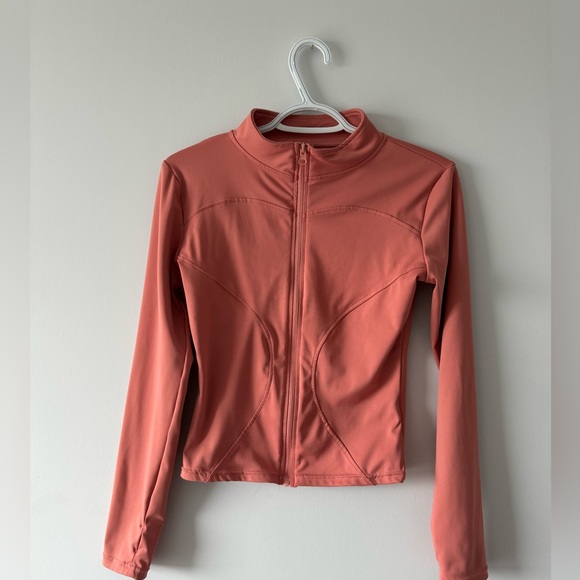 Workout Jacket with Thumb hole, Sculpting Body Fit - Picture 2 of 5